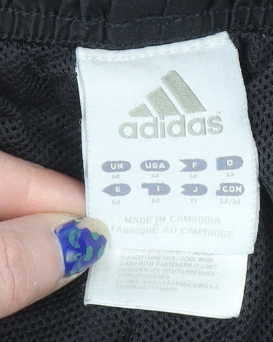 adidas Mens Black M Track Pants Regular Fit Sportswear