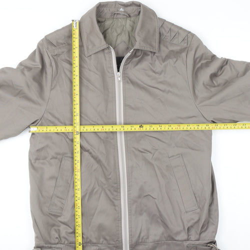 Simon Blair Women’s Beige Full Zip Lined Casual Jacket Size 12