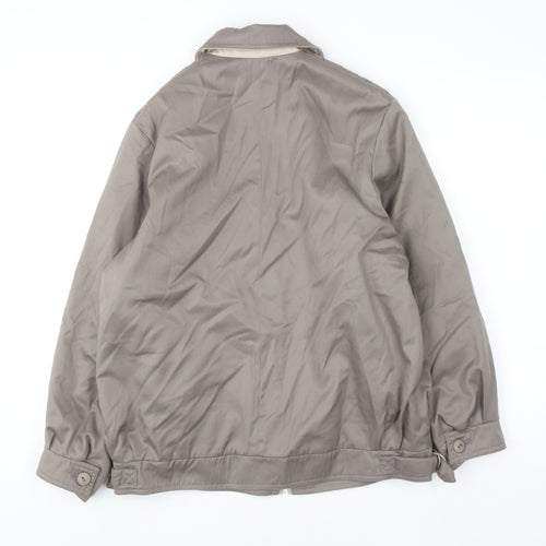 Simon Blair Women’s Beige Full Zip Lined Casual Jacket Size 12