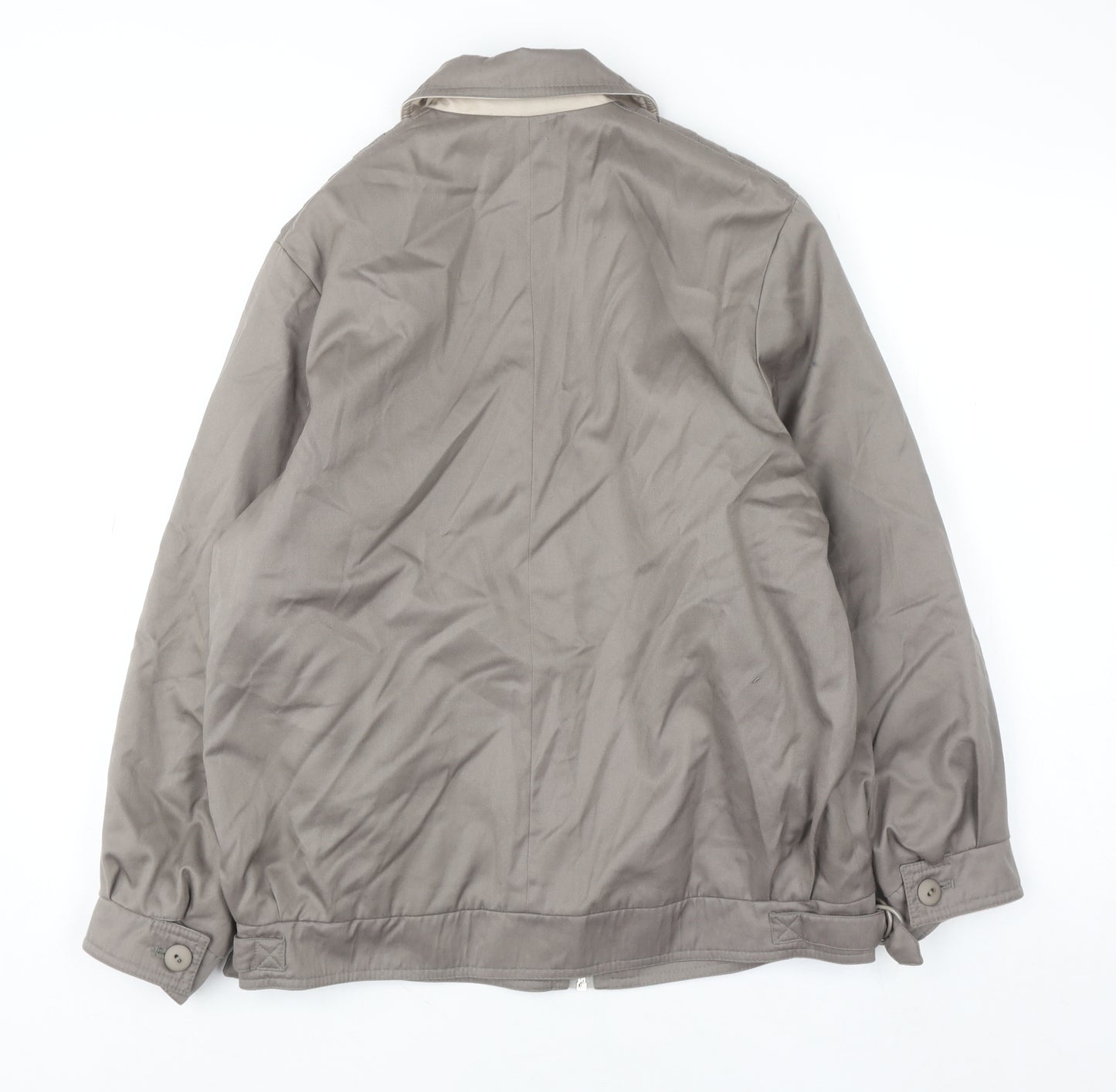 Simon Blair Women’s Beige Full Zip Lined Casual Jacket Size 12