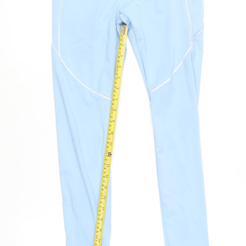 Pink Soda Sport Girls Blue Ankle Leggings 14-15 Years Activewear