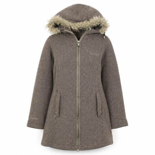 Craghoppers Women’s Brown Faux Fur Hooded Parka Coat Size 8