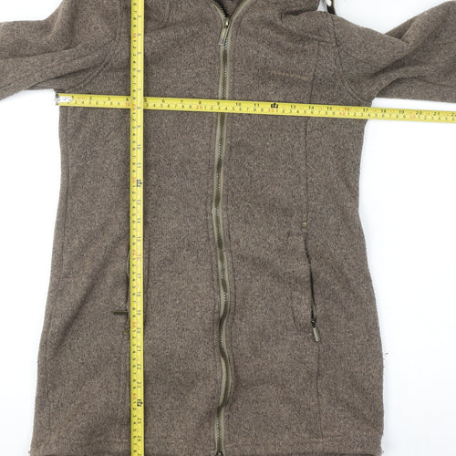 Craghoppers Women’s Brown Faux Fur Hooded Parka Coat Size 8