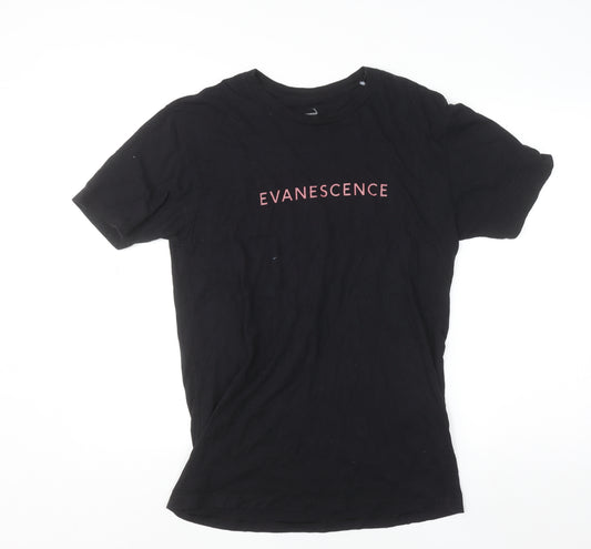 Evanescence Women's Black Medium Rock Band T-Shirt 100% Cotton