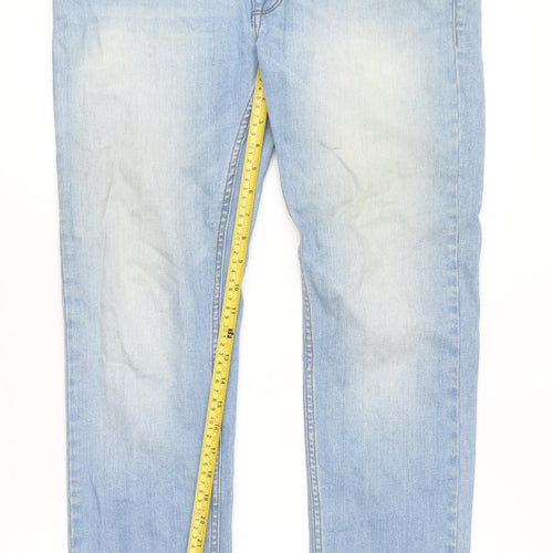 Burton Menswear London Light Blue Skinny Jeans W34 L30