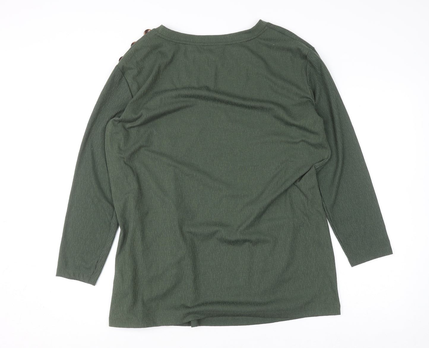 Dunnes Women’s Green Long Sleeve Tunic Top L