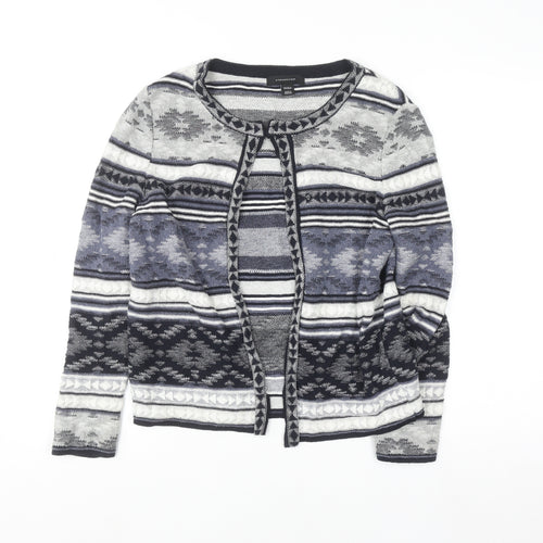 Atmosphere Women’s Multicoloured Fair Isle Knit Cardigan Size M