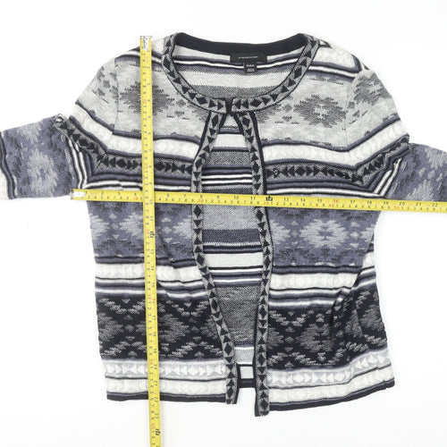 Atmosphere Women’s Multicoloured Fair Isle Knit Cardigan Size M