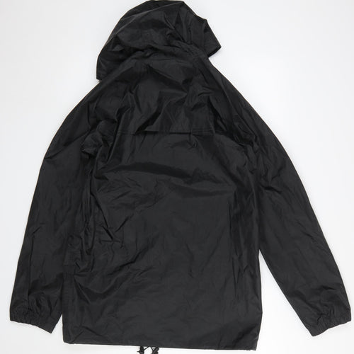 Regatta Men’s Black S Lightweight Hooded Windbreaker Jacket
