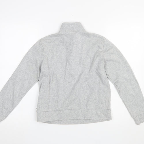Puma Women's Grey 1/2 Zip Pullover Sweatshirt XS