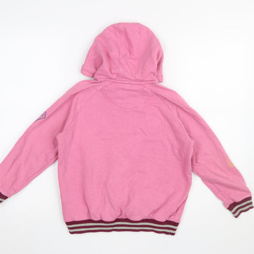 Marks and Spencer Girls Pink Harry Potter Hogwarts Pullover Hoodie 10-11 Years