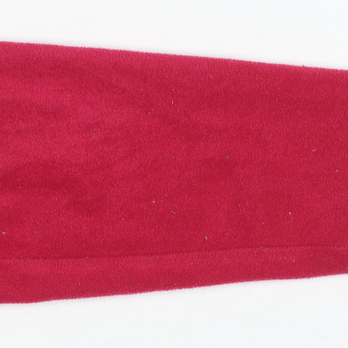 Portwest Girls Red Fleece 1/4 Zip Pullover Sweatshirt 9-10 Years