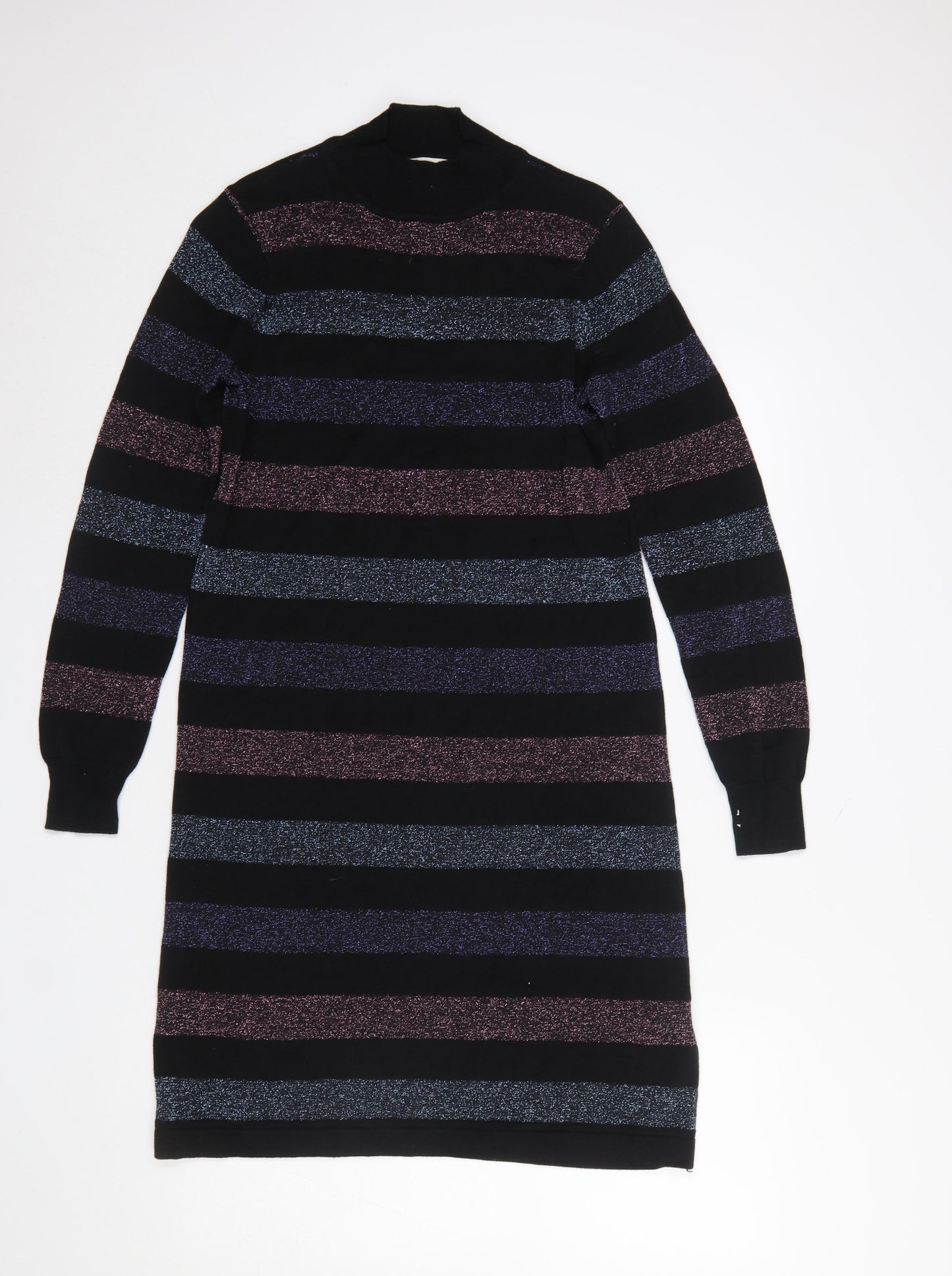Sugarhill Brighton Women Multicoloured Size 8 Striped Jumper Dress