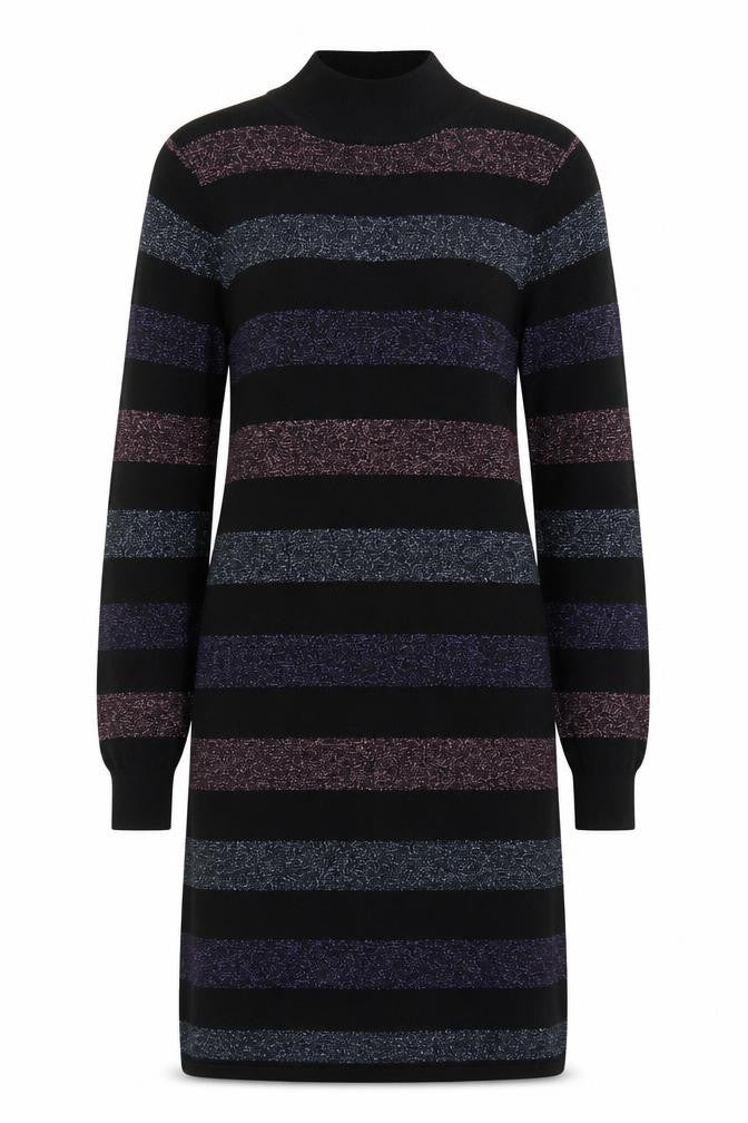 Sugarhill Brighton Women Multicoloured Size 8 Striped Jumper Dress