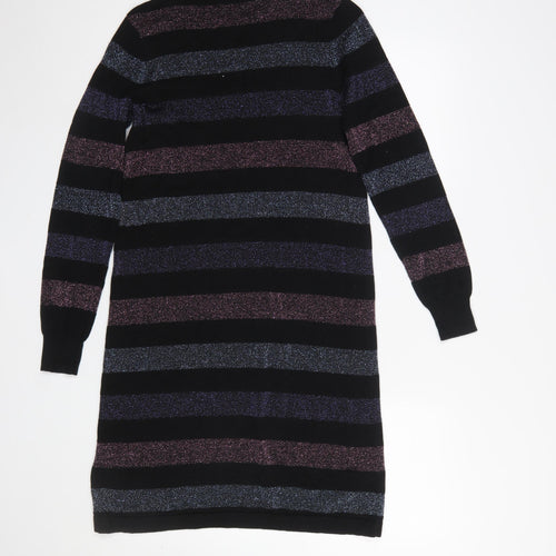 Sugarhill Brighton Women Multicoloured Size 8 Striped Jumper Dress