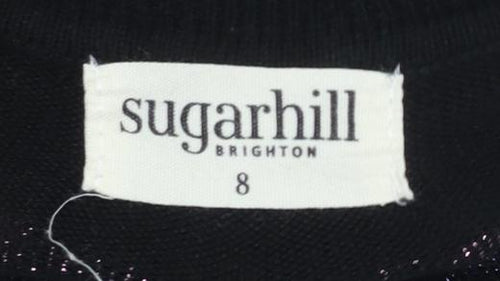 Sugarhill Brighton Women Multicoloured Size 8 Striped Jumper Dress