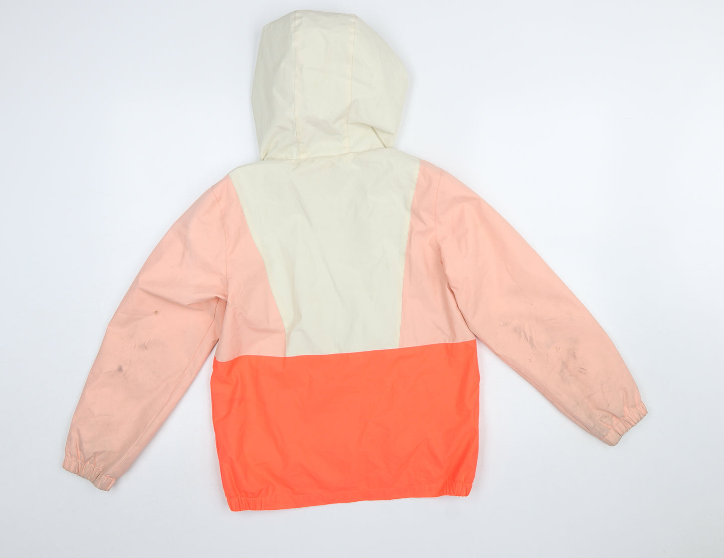 Mountain Warehouse Girls Multicoloured 11-12 Years Anorak Hooded Water Resistant Jacket