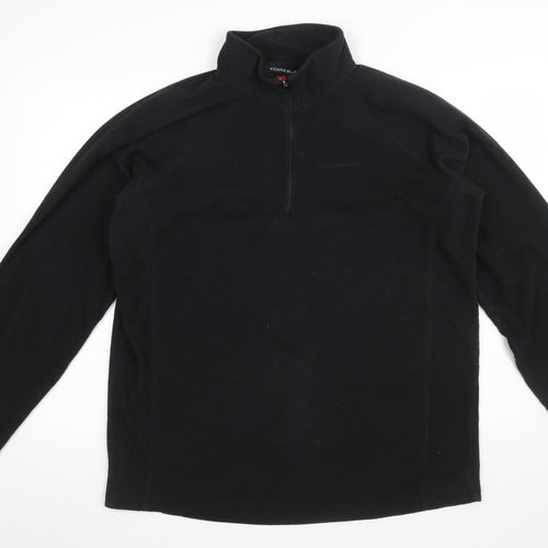 Technicals Men’s Black XL Fleece 1/4 Zip Pullover Sweatshirt