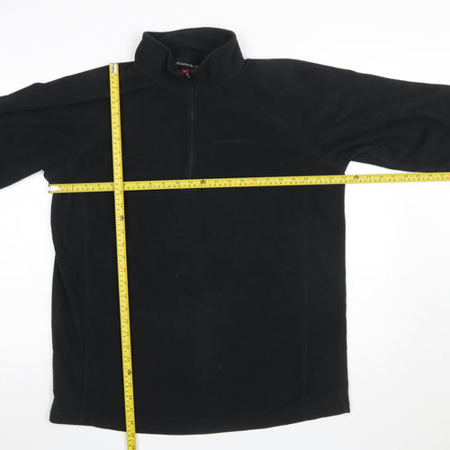 Technicals Men’s Black XL Fleece 1/4 Zip Pullover Sweatshirt