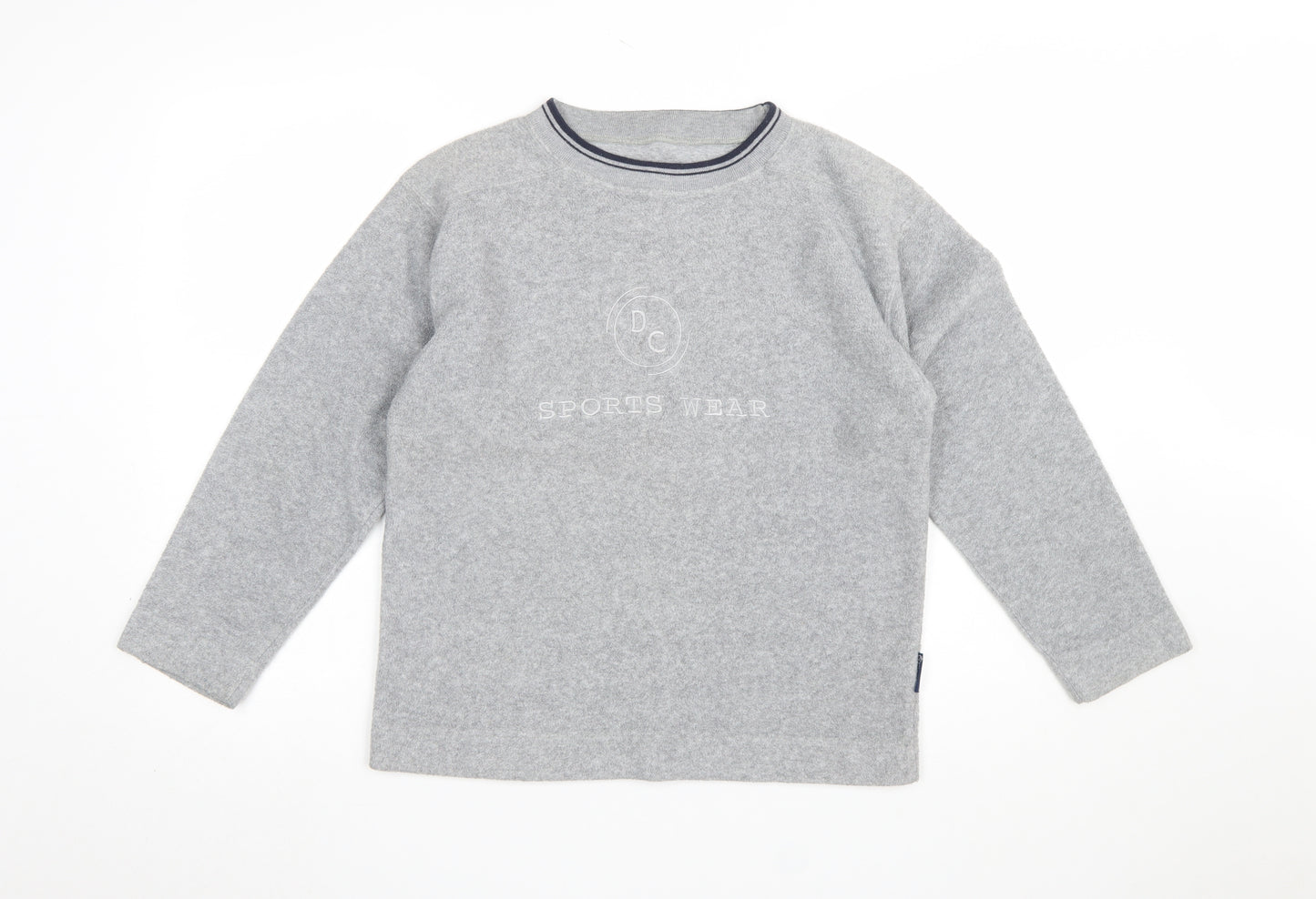 DC Sports Wear Women's Grey Pullover Sweatshirt S/M Casual Warm Top