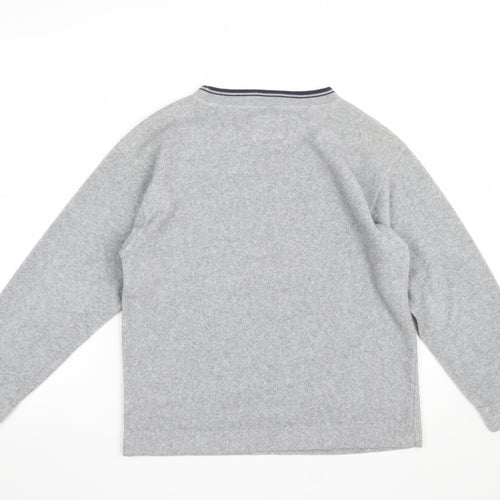 DC Sports Wear Women's Grey Pullover Sweatshirt S/M Casual Warm Top