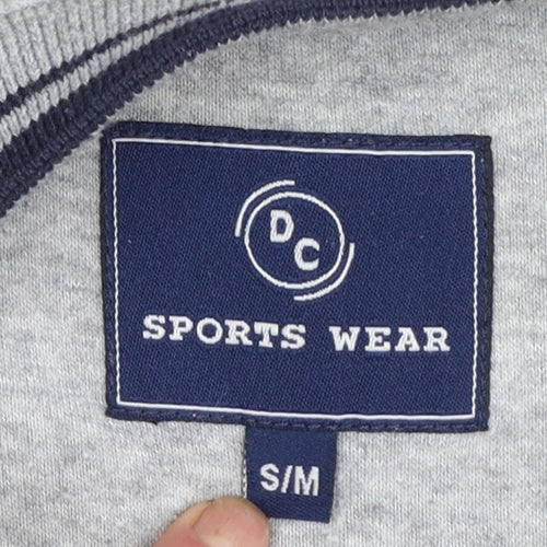 DC Sports Wear Women's Grey Pullover Sweatshirt S/M Casual Warm Top