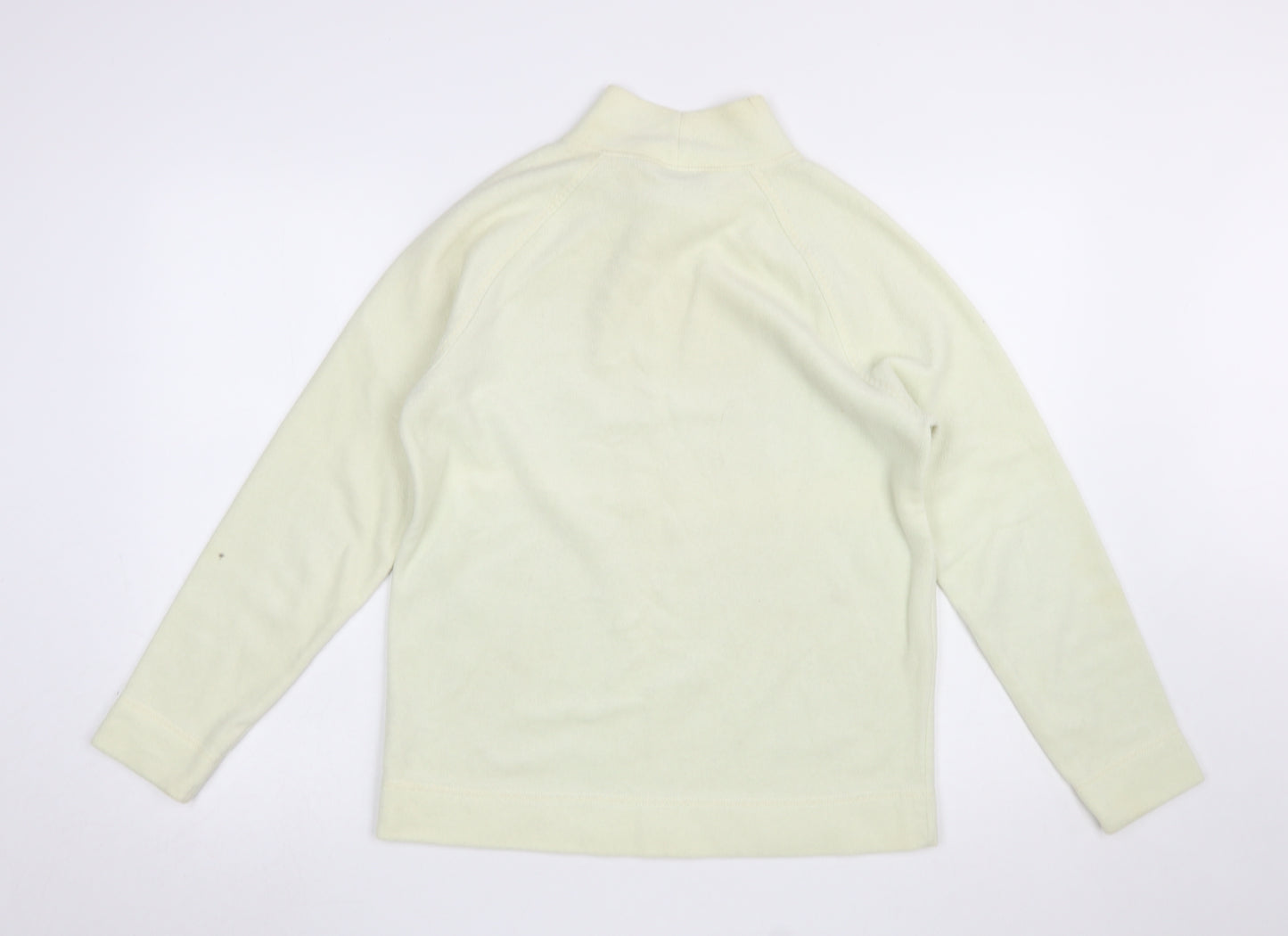 BHS Women’s Beige Mock Neck Long Sleeve Pullover Sweatshirt Size 12