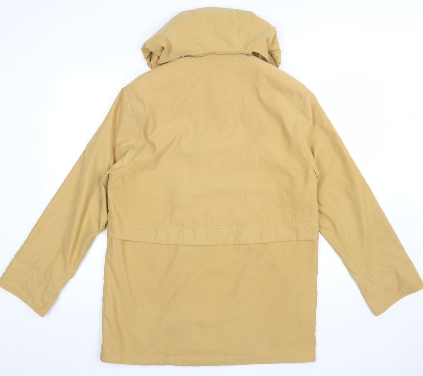 Marks and Spencer Women Beige Hooded Parka Jacket Size 10