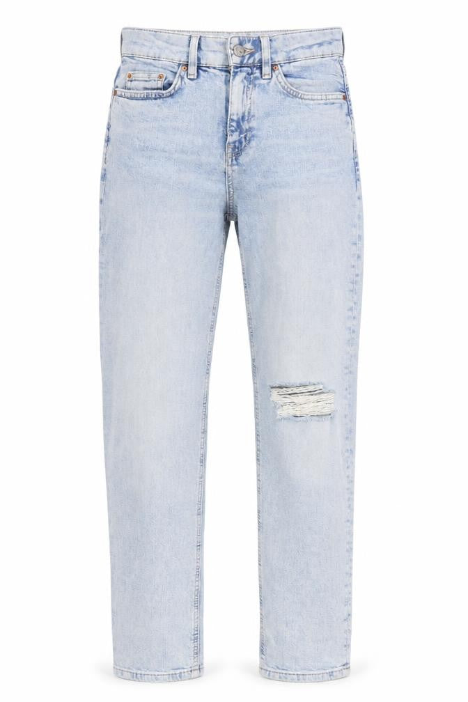 Marks and Spencer Women’s Blue High Rise Mom Jeans Size 8