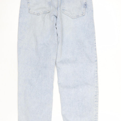 Marks and Spencer Women’s Blue High Rise Mom Jeans Size 8