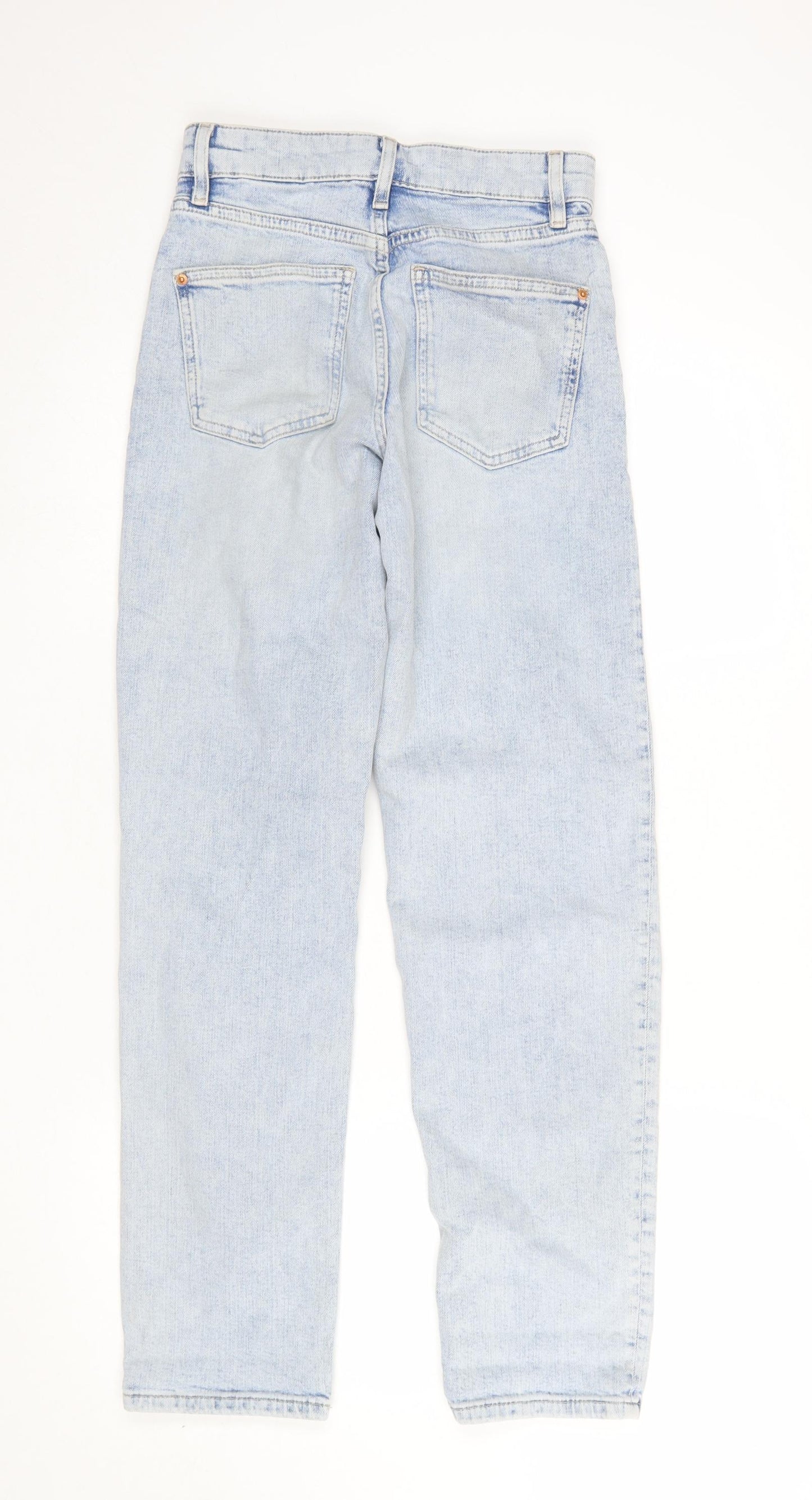Marks and Spencer Women’s Blue High Rise Mom Jeans Size 8