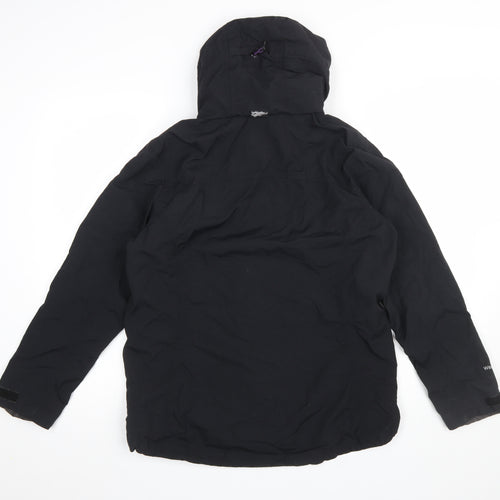 Karrimor Women's Black Hooded Waterproof Jacket UK 12