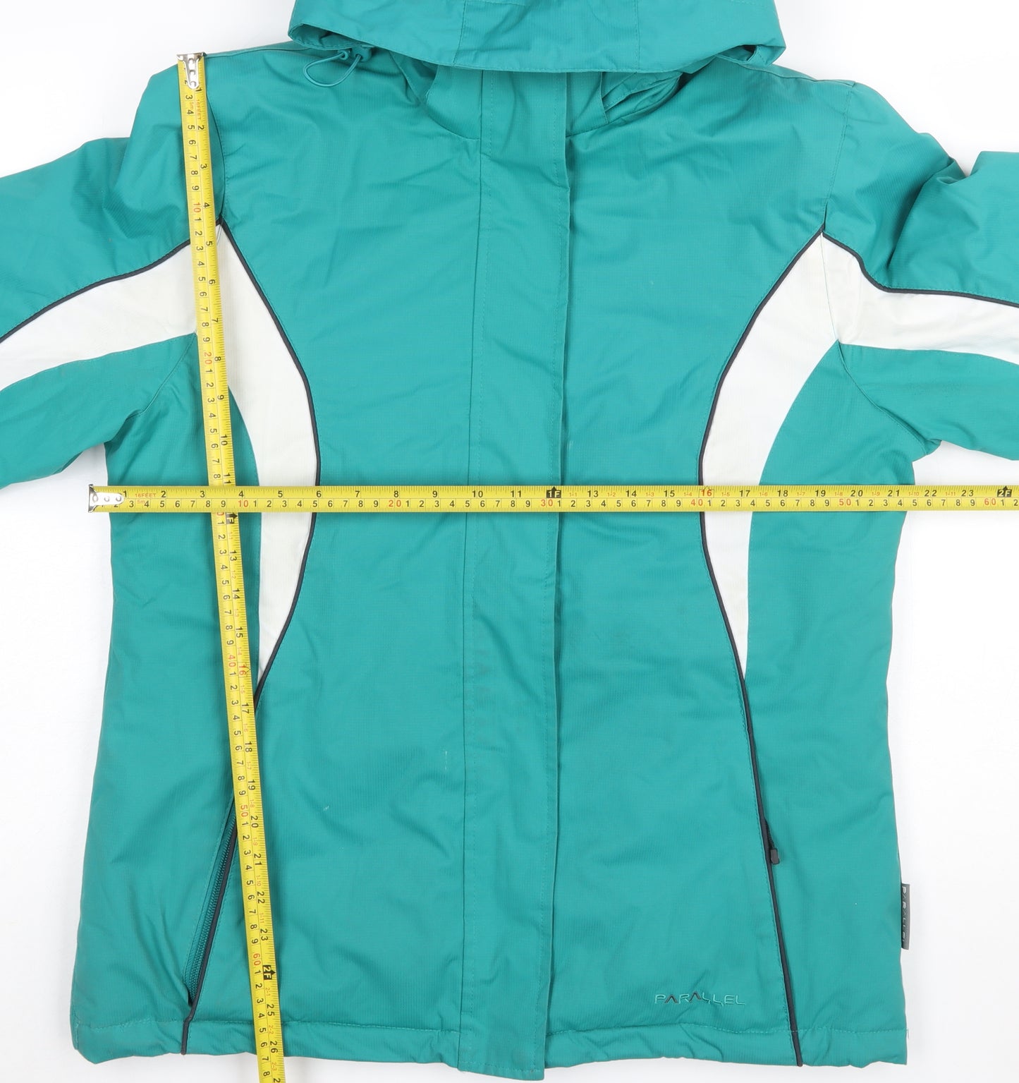 Parallel Womens Green Size 12 Ski Jacket Hooded Waterproof Winter Coat