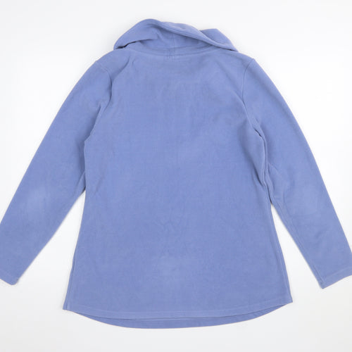 D&Co Active Women's Blue Fleece Pullover Sweatshirt Size M