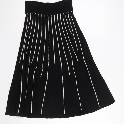 Phase Eight Women’s Black A-Line Knit Skirt Size 10