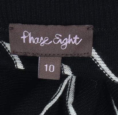 Phase Eight Women’s Black A-Line Knit Skirt Size 10