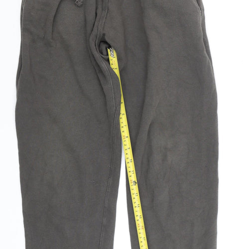 mnml Men's Black Jogger Sweatpants M 100% Cotton Drawstring Cuffed