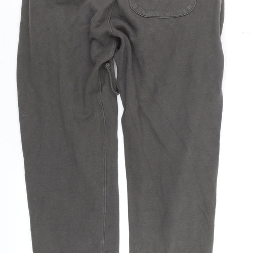 mnml Men's Black Jogger Sweatpants M 100% Cotton Drawstring Cuffed
