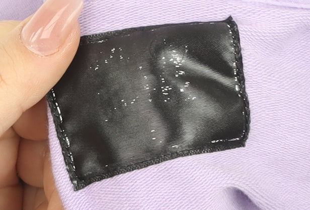 Gym+Coffee Women's Purple Hooded Full Zip Active Track Jacket Size S