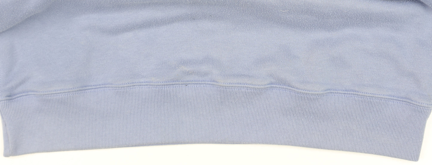 Abercrombie & Fitch Men’s Blue Running Club Sweatshirt Size M