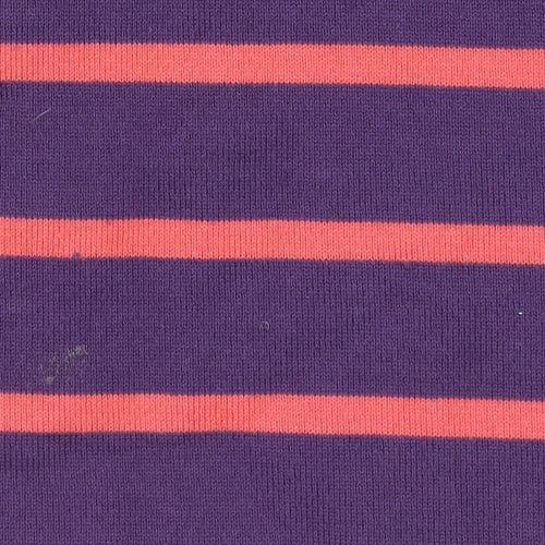 Boden Women’s Purple Striped Cotton Shift Dress Size 12P