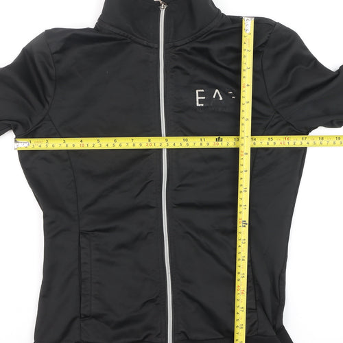 Emporio Armani EA7 Men's Black S Lightweight Zip Jacket