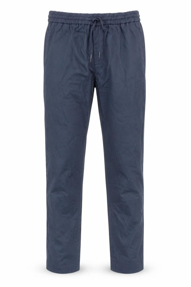Front view of Tommy Hilfiger Men's Blue Chino Trousers 30x32 Regular Fit