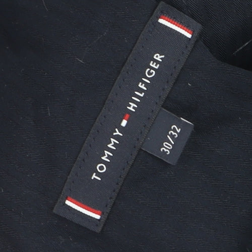 Tommy Hilfiger Men's Blue Chino Trousers 30x32 Regular Fit
