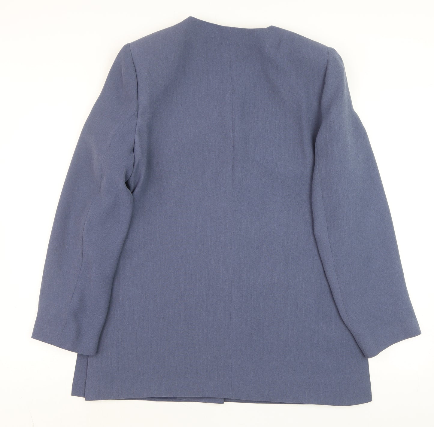 Marks and Spencer Women’s Blue Size 14 Petite Tailored Blazer Jacket