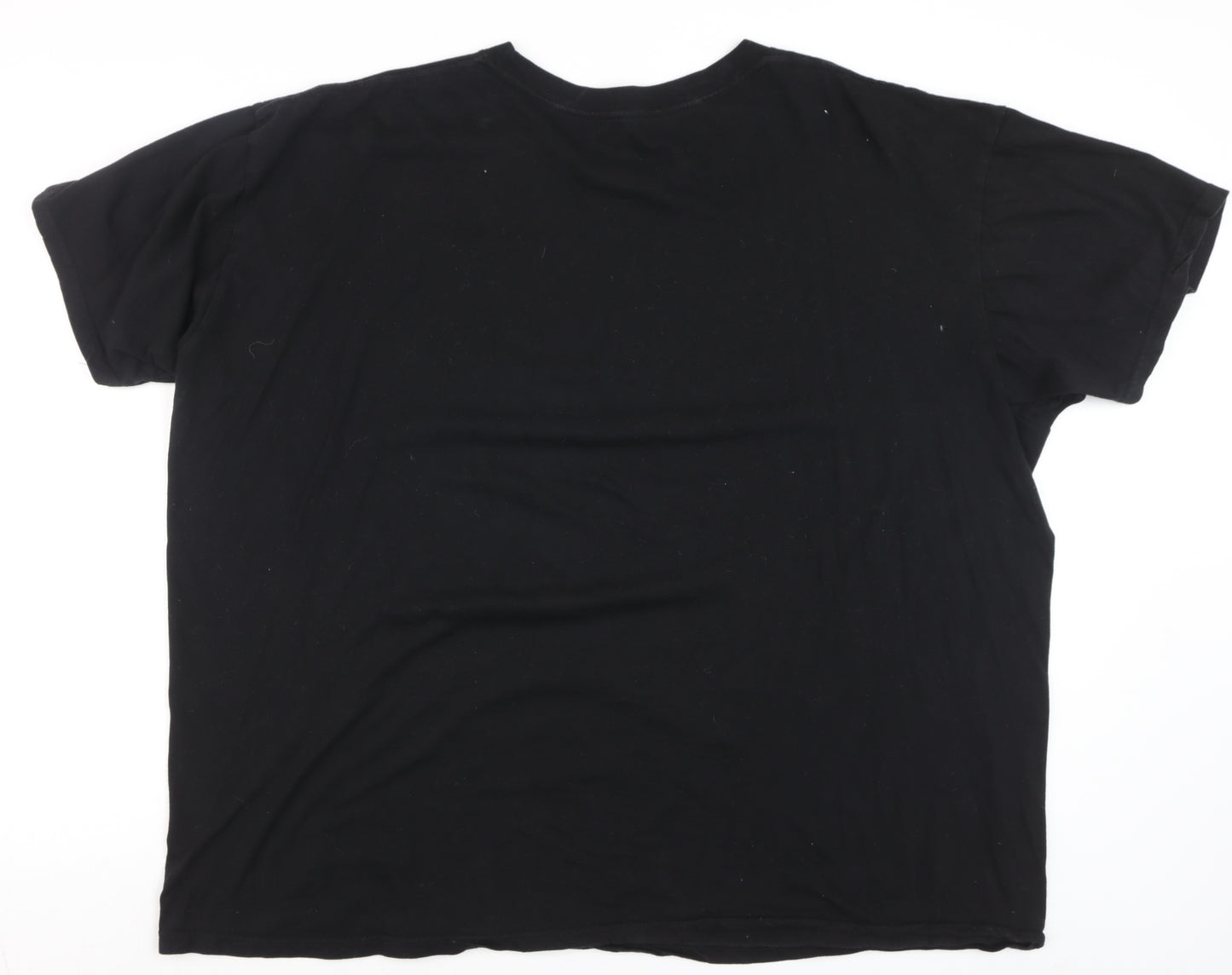 Friends TV Series Black Cotton T-Shirt XXL Men's Relaxed Fit