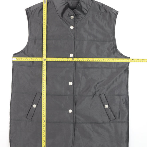 Basler Men's Black Padded Bodywarmer Waistcoat Size 42 Regular