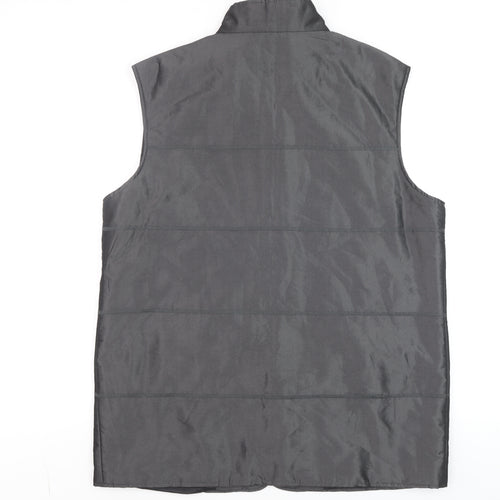 Basler Men's Black Padded Bodywarmer Waistcoat Size 42 Regular