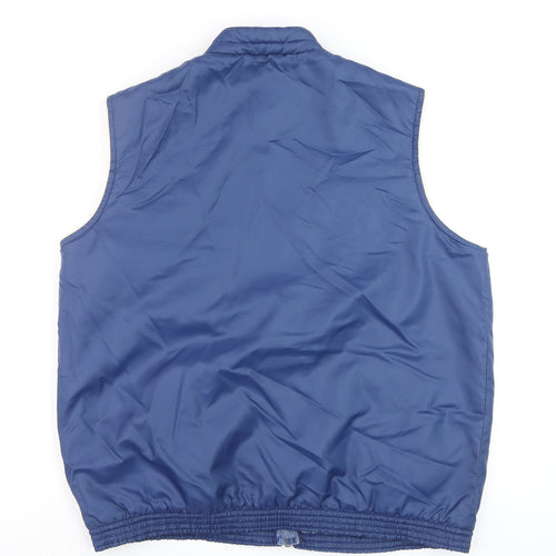 Michael Womens Blue Size 16 Lined Nylon Bodywarmer Waistcoat