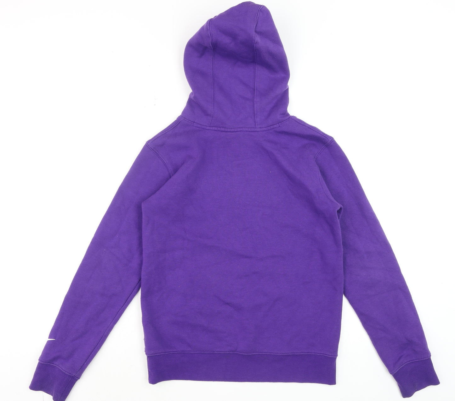 Nike Teens Purple Los Angeles Lakers Pullover Hoodie Size M